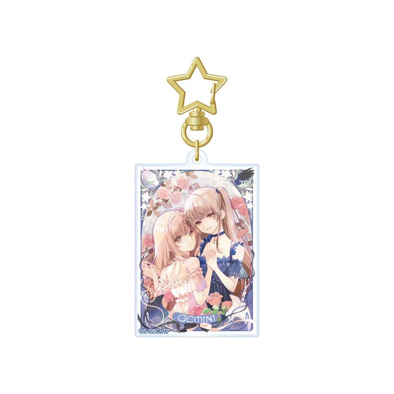 (Goods - Keychain) The Angel Next Door Spoils Me Rotten 2 Acrylic Keychain 12 Zodiac Visual (Gemini)