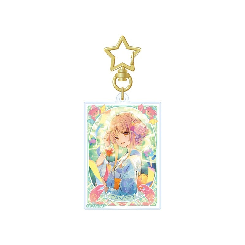 (Goods - Keychain) The Angel Next Door Spoils Me Rotten 2 Acrylic Keychain 12 Zodiac Visual (Cancer)