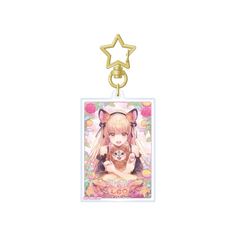 (Goods - Keychain) The Angel Next Door Spoils Me Rotten 2 Acrylic Keychain 12 Zodiac Visual (Leo)