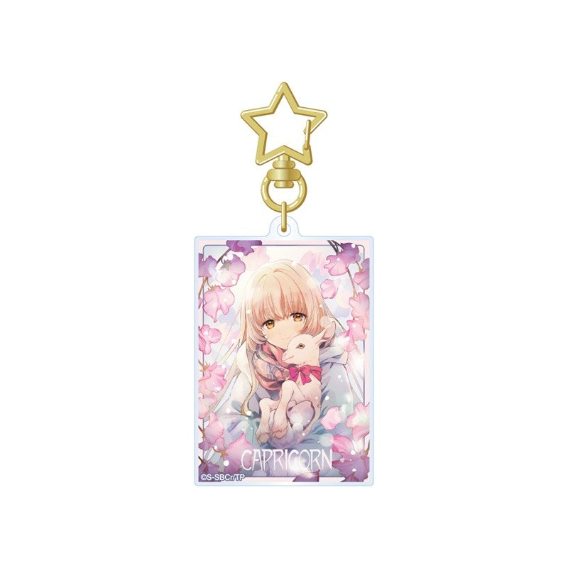 (Goods - Keychain) The Angel Next Door Spoils Me Rotten 2 Acrylic Keychain 12 Zodiac Visual (Capricorn)