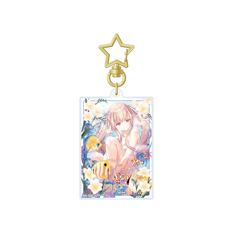 (Goods - Keychain) The Angel Next Door Spoils Me Rotten 2 Acrylic Keychain 12 Zodiac Visual (Pisces)