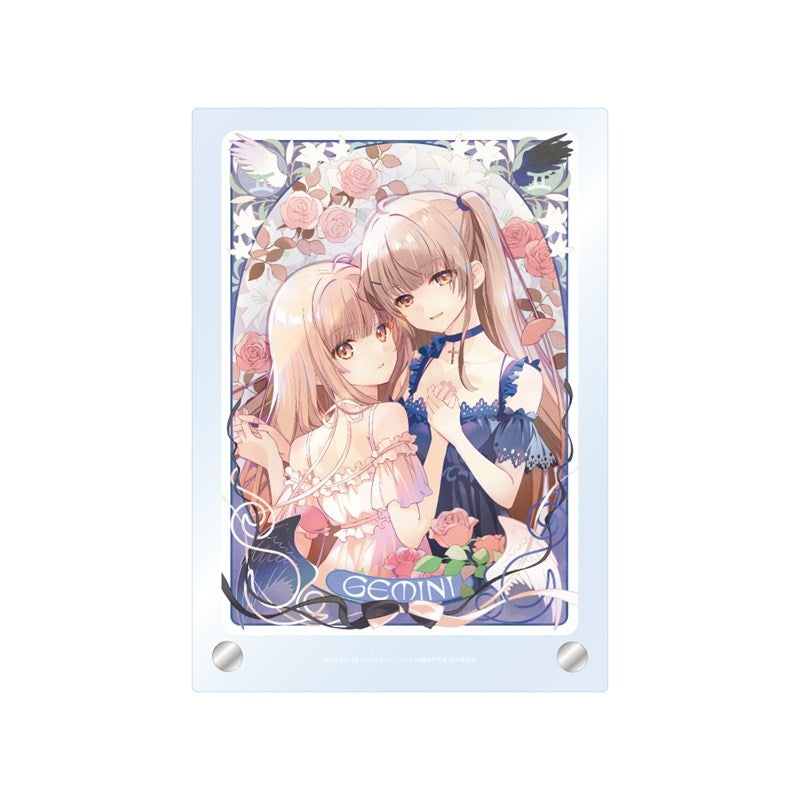(Goods - Ornament) The Angel Next Door Spoils Me Rotten 2 Acrylic Panel 12 Zodiac Visual (Gemini)