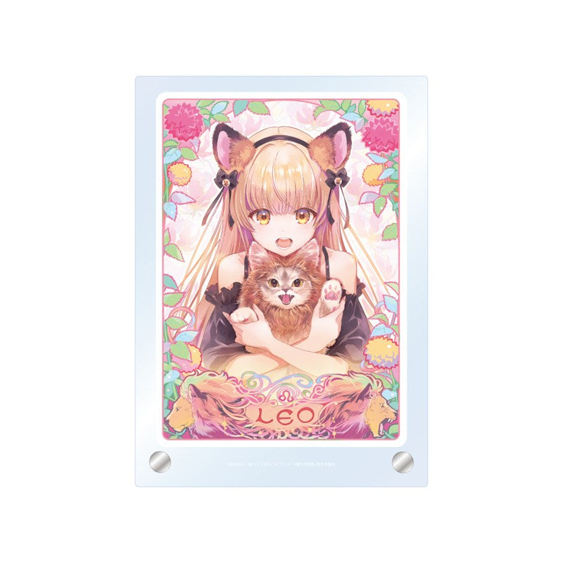 (Goods - Ornament) The Angel Next Door Spoils Me Rotten 2 Acrylic Panel 12 Zodiac Visual (Leo)