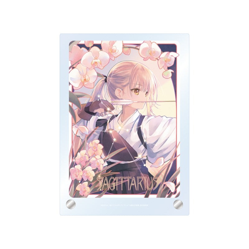 (Goods - Ornament) The Angel Next Door Spoils Me Rotten 2 Acrylic Panel 12 Zodiac Visual (Sagittarius)