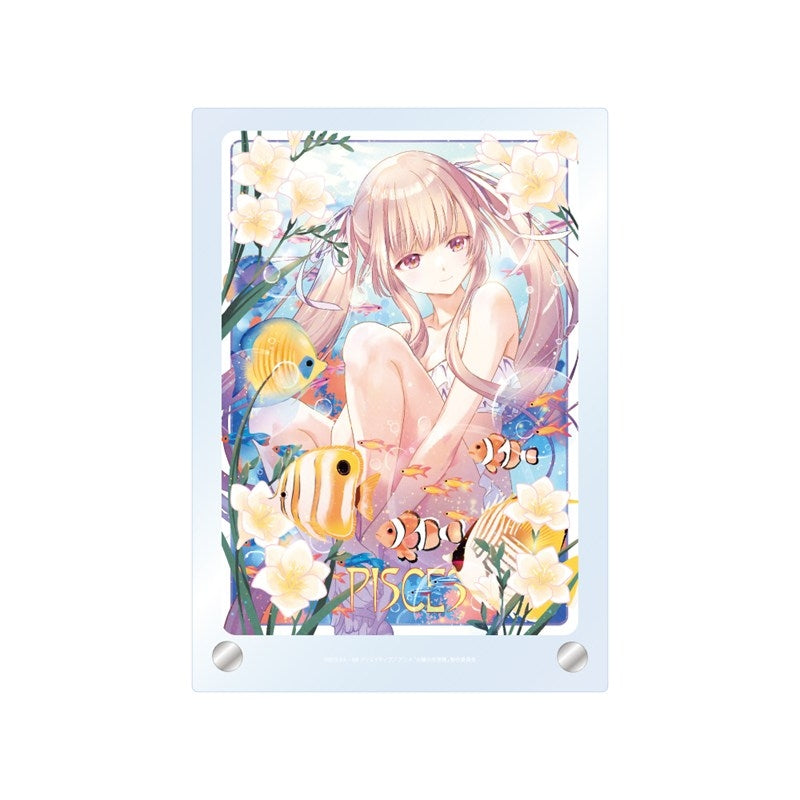 (Goods - Ornament) The Angel Next Door Spoils Me Rotten 2 Acrylic Panel 12 Zodiac Visual (Pisces)