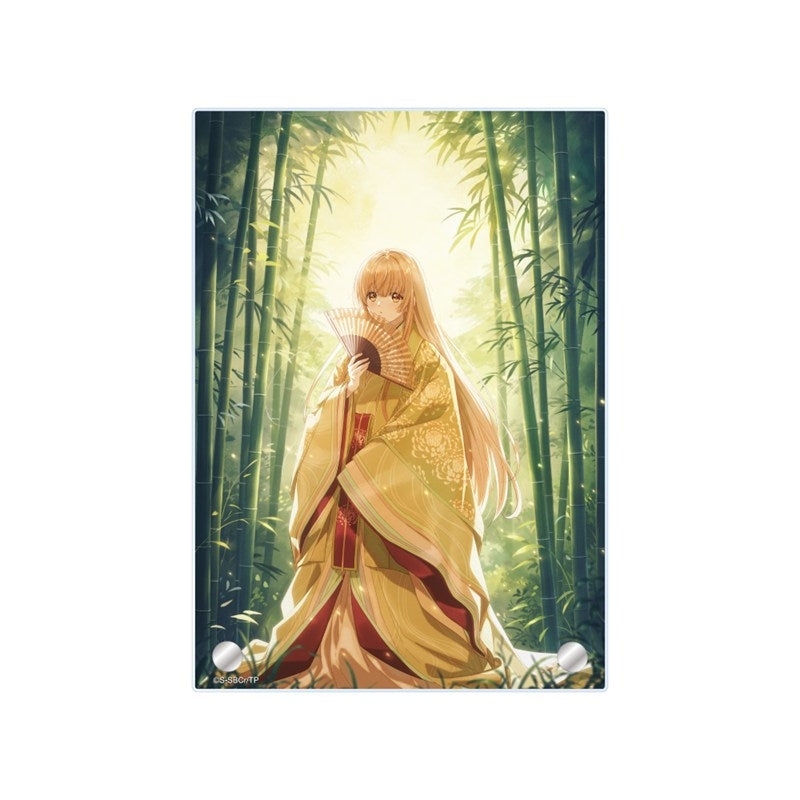 (Goods - Ornament) The Angel Next Door Spoils Me Rotten 2 Acrylic Panel Princess Visual (Princess Kaguya)
