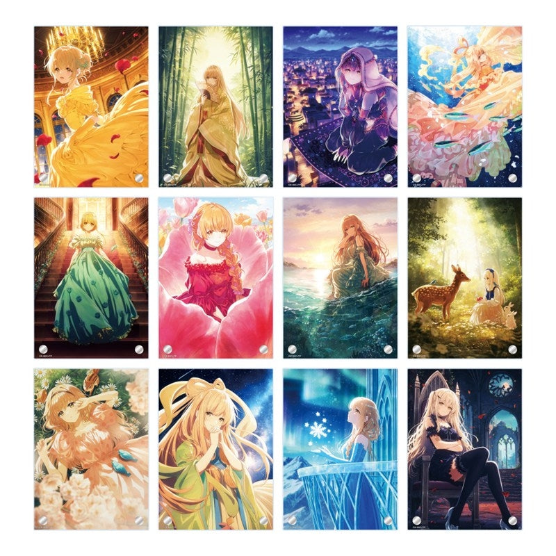 (Goods - Ornament) The Angel Next Door Spoils Me Rotten 2 Acrylic Panel Princess Visual (Weaving Princess)