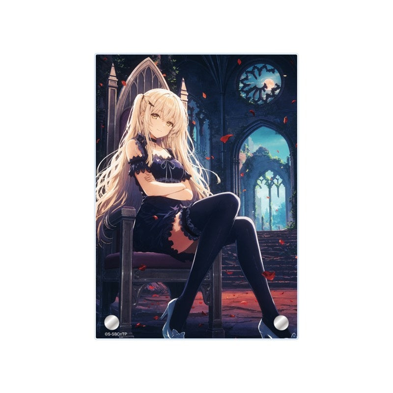 (Goods - Ornament) The Angel Next Door Spoils Me Rotten 2 Acrylic Panel Princess Visual (Vampire Princess)