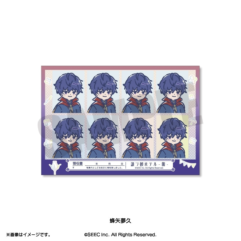 (Goods - Sticker) TASOKARE HOTEL Retro Pop ID Photo Style Sticker Hachiya Yumehisa