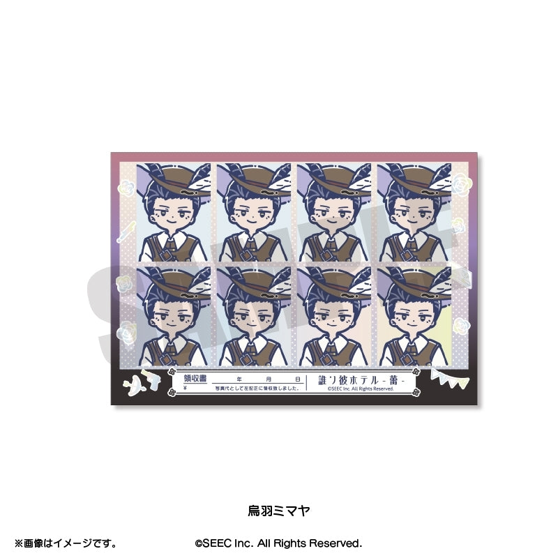 (Goods - Sticker) TASOKARE HOTEL Retro Pop ID Photo Style Sticker Karasuba Mimaya