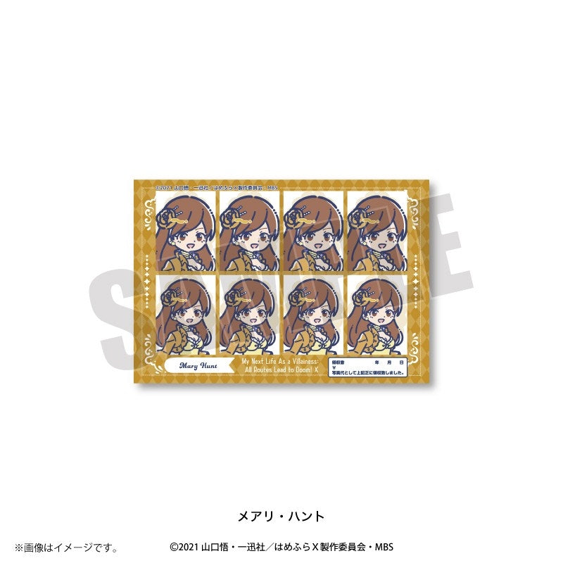 (Goods - Sticker) My Next Life as a Villainess: All Routes Lead to Doom! X TV Anime RetoPopu ID Photo Style Sticker (9 Types Total) Mary Hunt