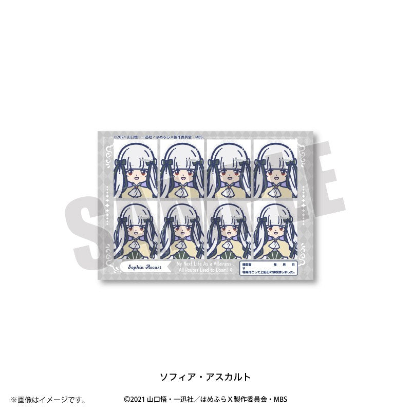 (Goods - Sticker) My Next Life as a Villainess: All Routes Lead to Doom! X TV Anime RetoPopu ID Photo Style Sticker (9 Types Total) Sophia Ascart