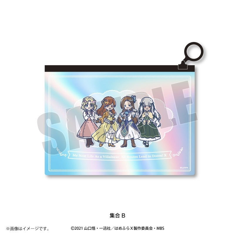 (Goods - Pouch) My Next Life as a Villainess: All Routes Lead to Doom! X TV Anime RetoPopu Iridescent Pouch (2 Types Total) Type B