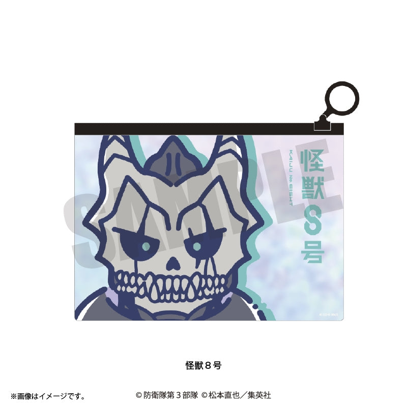 (Goods - Pouch) Kaiju No. 8 Anime Reto Pop Vol.3 Iridescent Pouch (2 Types Total) Kaiju No. 8