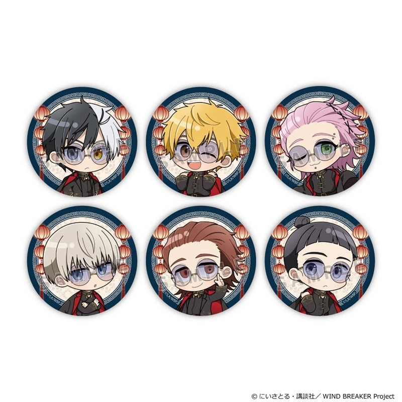 [※Blind](1BOX=6)(Goods - Badge) WIND BREAKER Trading Button Badge ("Formal China"/ver. A)