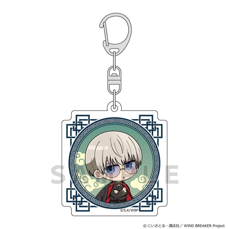 (Goods - Keychain) WIND BREAKER Acrylic Keychain (Ren Kaji/"Formal China")