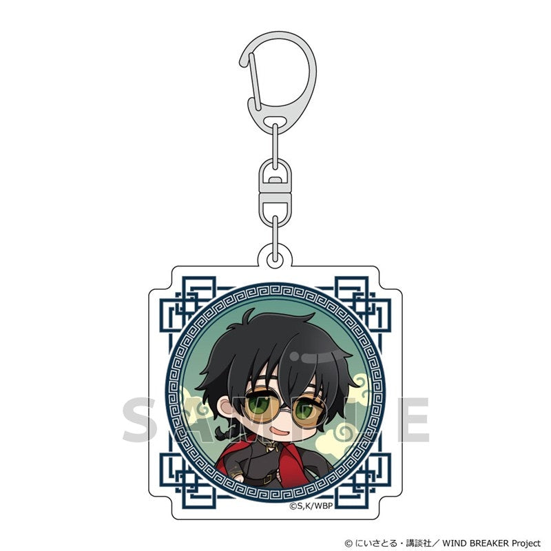 (Goods - Keychain) WIND BREAKER Acrylic Keychain (Jo Togame/"Formal China")