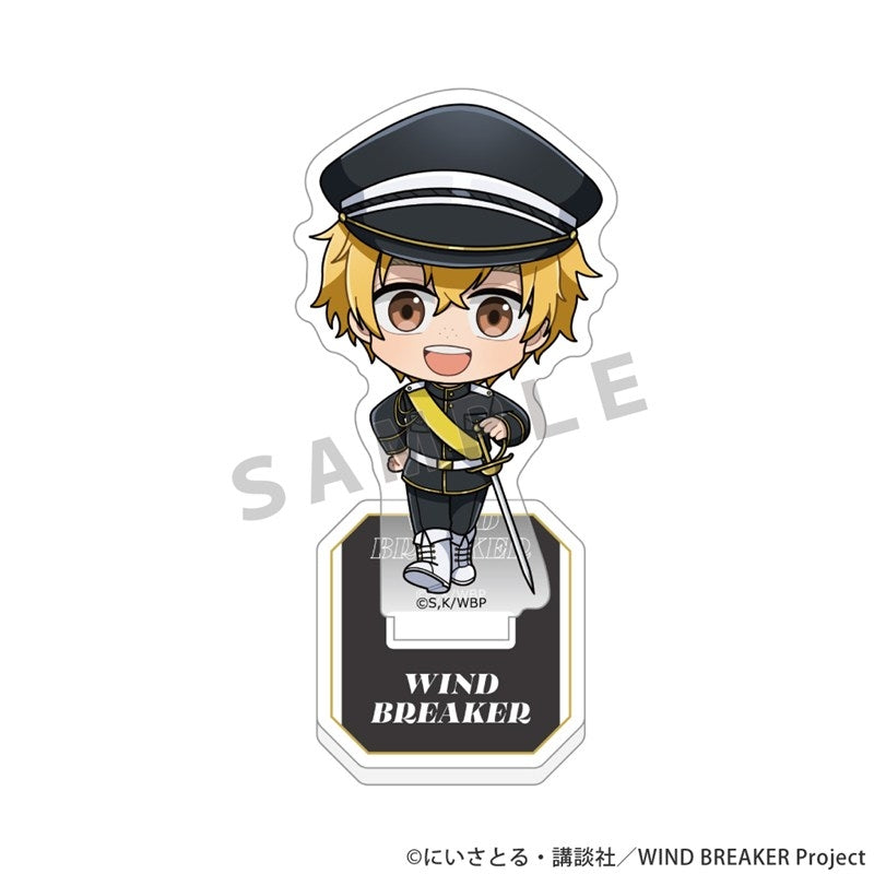 (Goods - Acrylic Stand) WIND BREAKER Acrylic Stand (Akihiko Nirei/Camo Co-ord)