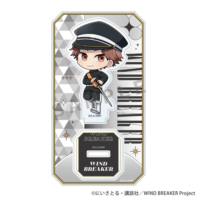 (Goods - Acrylic Stand) WIND BREAKER Acrylic Stand (Seiryu Sakaki/Camo Co-ord)