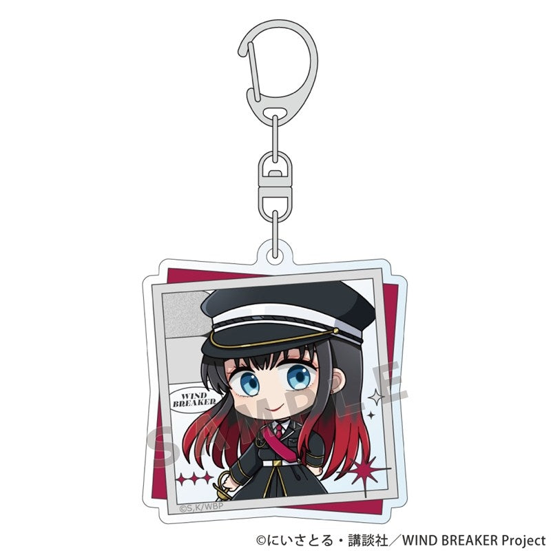 (Goods - Keychain) WIND BREAKER Acrylic Keychain (Tasuku Tsubakino/Camo Co-ord)