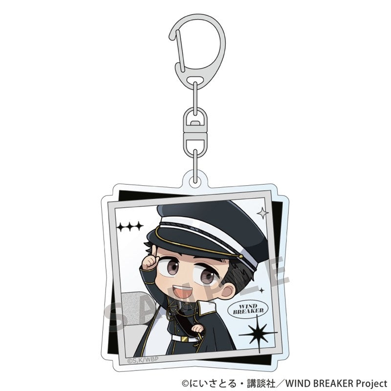 (Goods - Keychain) WIND BREAKER Acrylic Keychain (Kanji Nakamura/Camo Co-ord)