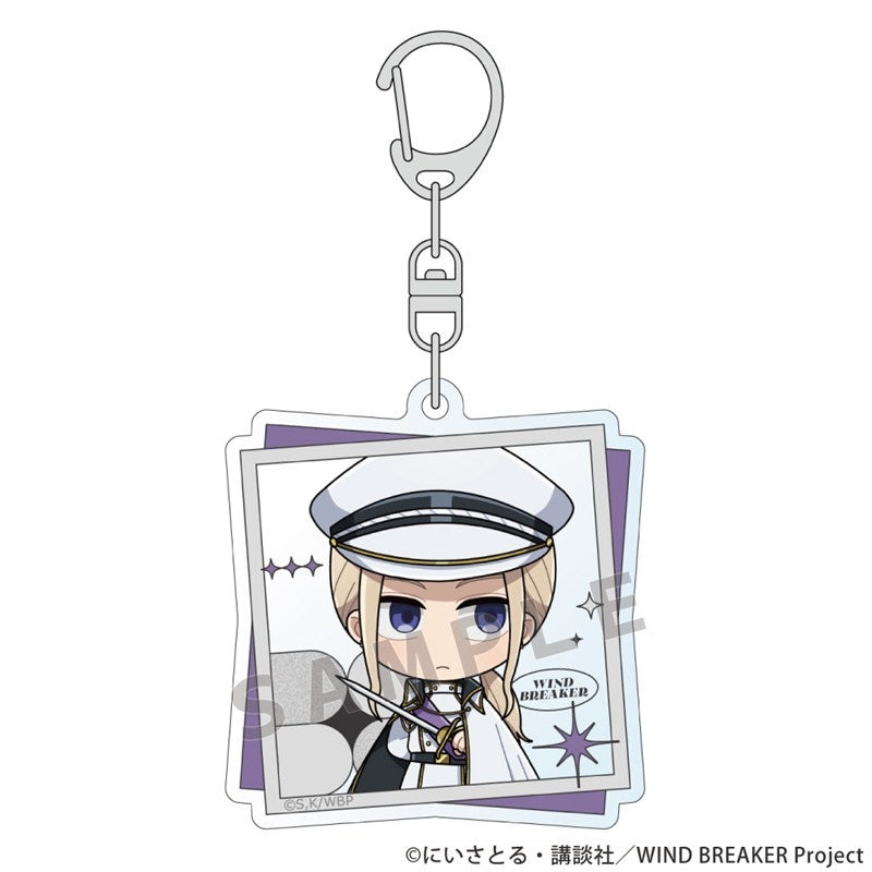 (Goods - Keychain) WIND BREAKER Acrylic Keychain (Akihito Miyoshi/Camo Co-ord)