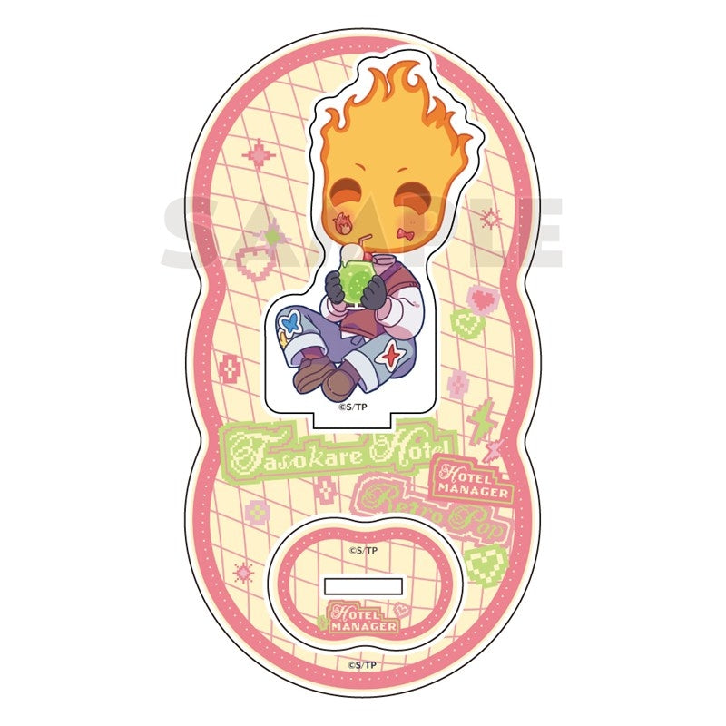 (Goods - Stand Pop) Tasokare Hotel TV Anime Acrylic Stand (Hotel Manager/Retro Pop)