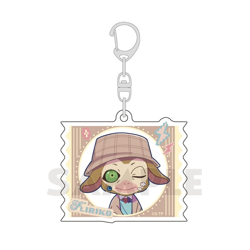 (Goods - Key Chain) Tasokare Hotel TV Anime Acrylic Key Chain (Kiriko/Retro Pop)