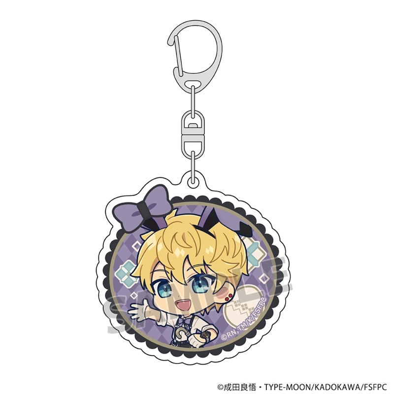 (Goods - Keychain) Fate/strange Fake Acrylic Keychain (Flat Escardos & Berserker/Chibi)