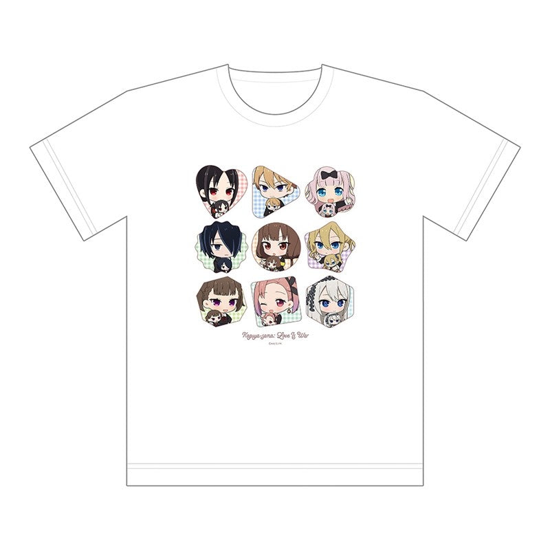 (Goods - Shirt)  KAGUYA-SAMA: LOVE IS WAR T-shirt (Tiny Friends) L Size