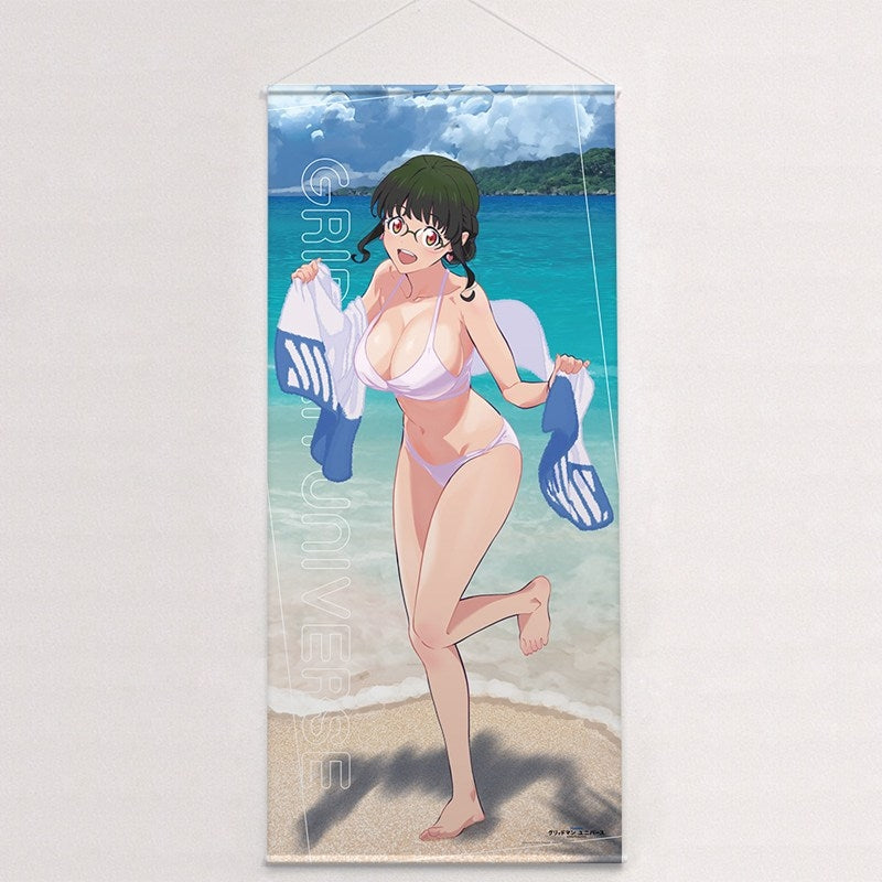(Goods - Tapestry) Gridman Universe Jumbo Tapestry feat. Exclusive Art (2nd Generation/Swimsuit)