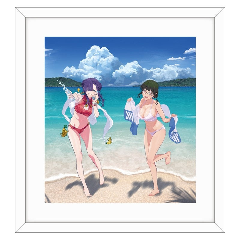 (Goods - Print) Gridman Universe feat. Exclusive Art Framed High-Definition Art (2nd Generation & Hime/Swimsuit)