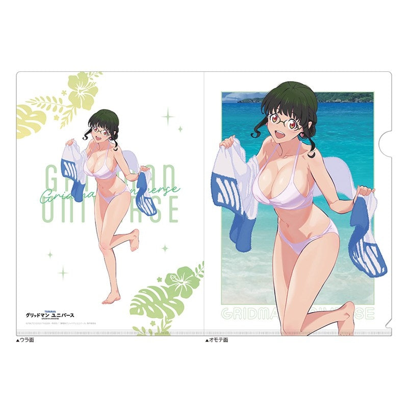 (Goods - Clear File) Gridman Universe feat. Exclusive Art Clear File (2nd Generation/Swimsuit)