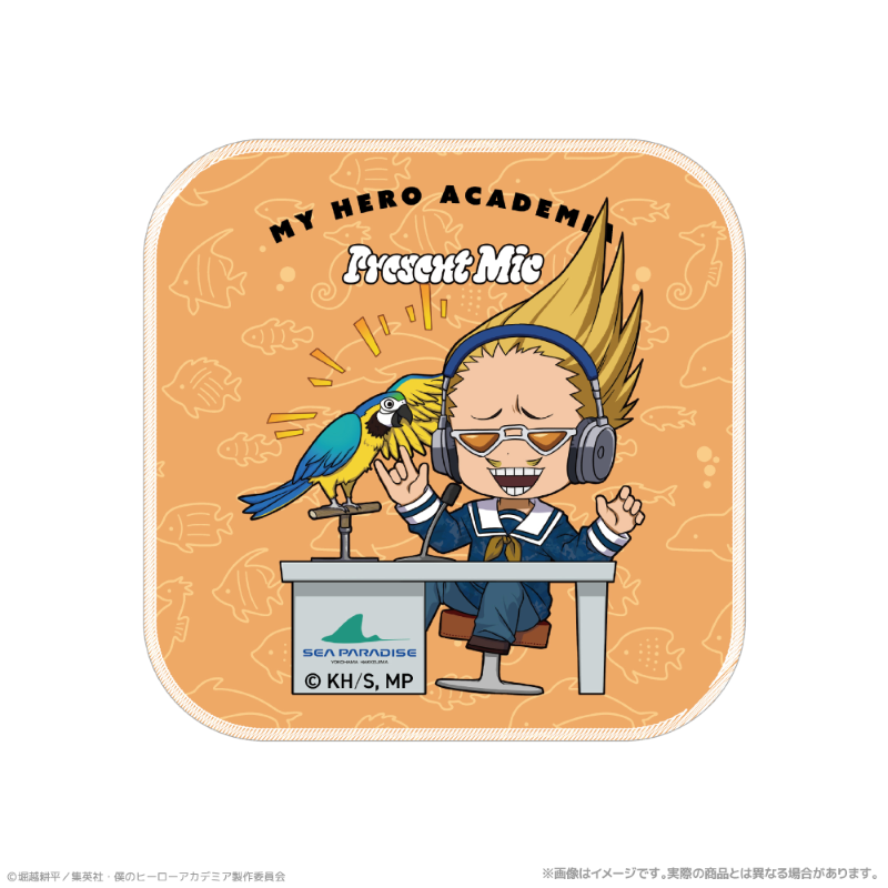 (Goods - Towel) My Hero Academia Hand Towel_PRESENT MIC Together with Sea Creatures PLUS ULTRA