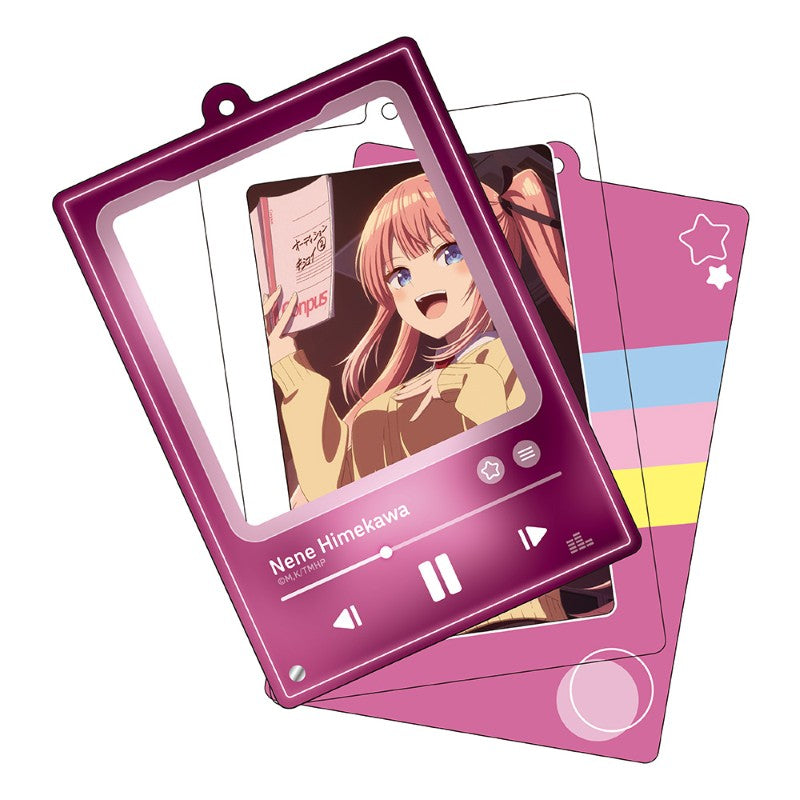(Goods - Acrylic Stand) Playing Death Games to Put Food on the Table Keychain w/Acrylic Card Nene Himekawa