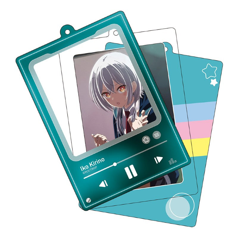 (Goods - Acrylic Stand) Playing Death Games to Put Food on the Table Keychain w/Acrylic Card Iko Kirino