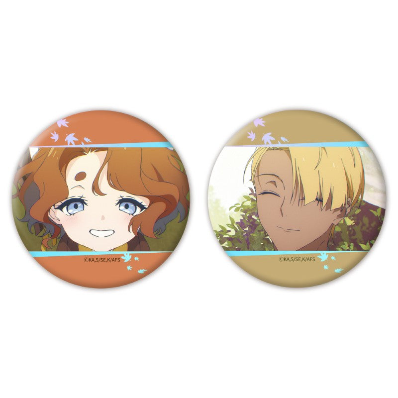 (Goods - Badge) Agents of the Four Seasons: Dance of Spring Iridescent Button Badge Set of 2 Autumn