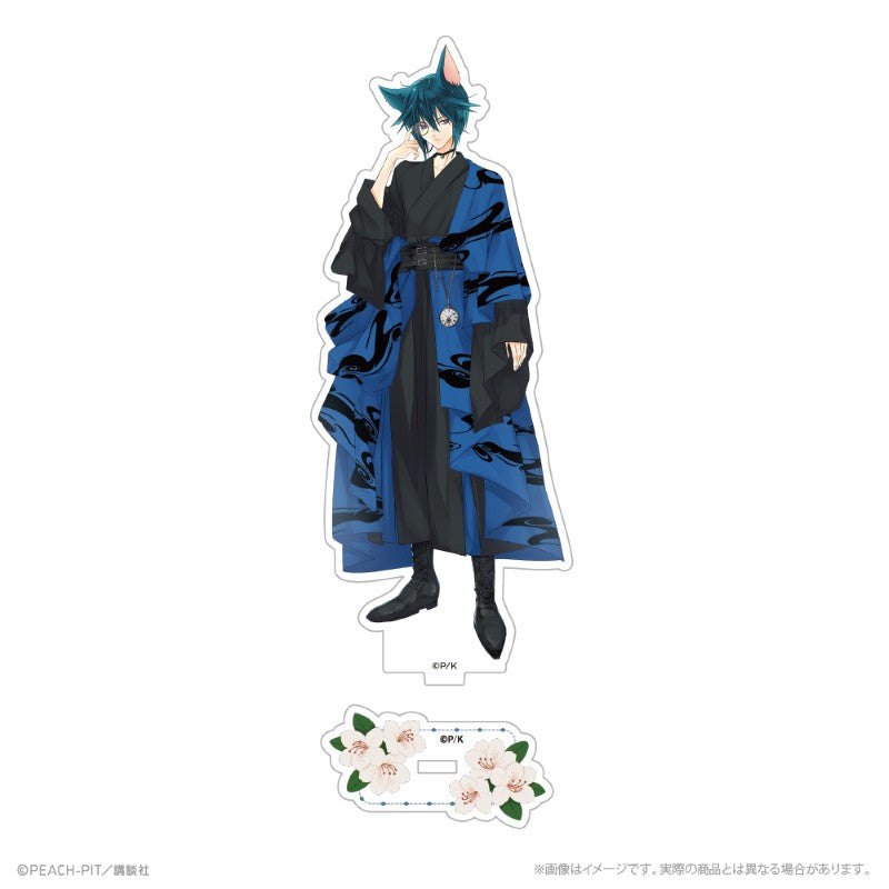 (Goods - Acrylic Stand) Shugo Chara! Exclusive Art Acrylic Stand_Ikuto Tsukiyomi Hananari Hanayashiki