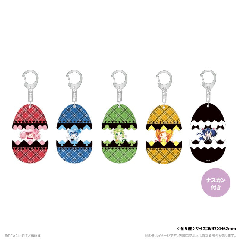 (Goods - Keychain) Shugo Chara! "A Guardian Character is Born!" Keychain_Yoru Hananari Hanayashiki