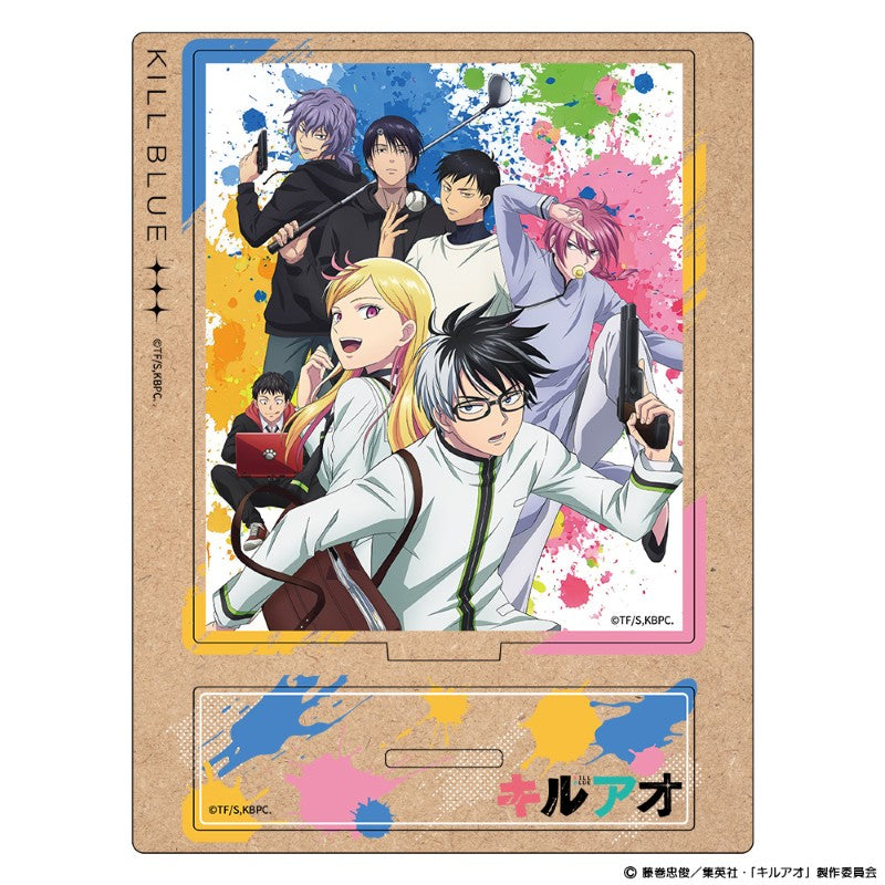 (Goods - Acrylic Stand) Kill Blue Wooden Chara Stand A