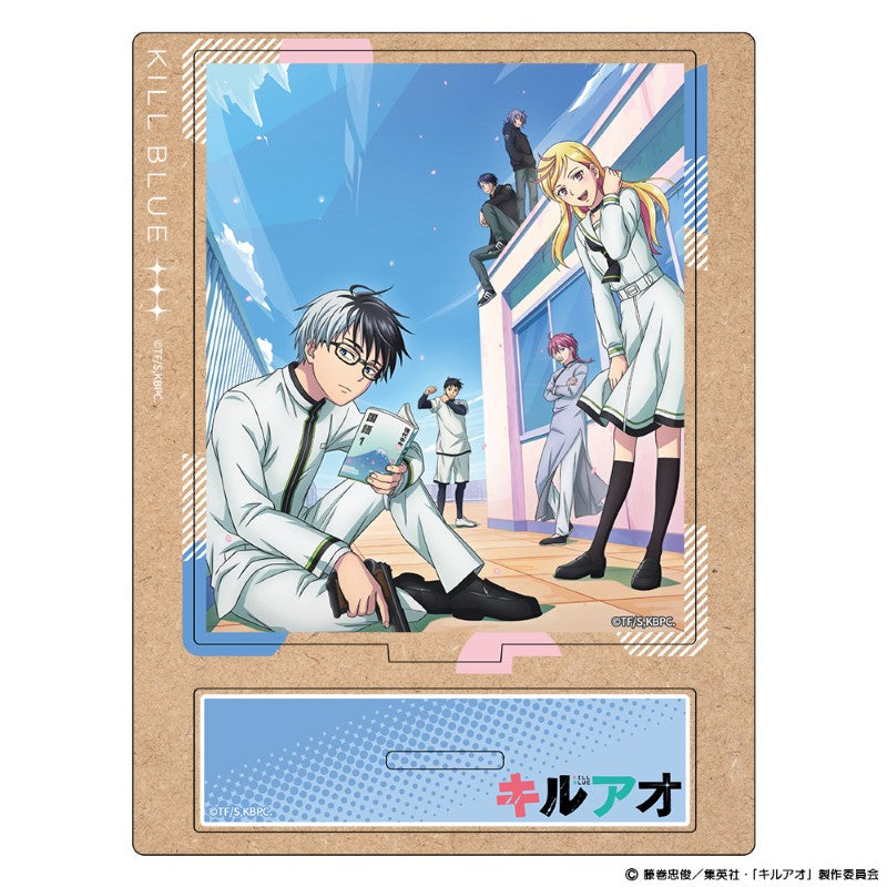 (Goods - Acrylic Stand) Kill Blue Wooden Chara Stand B
