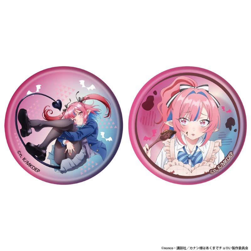 (Goods - Badge) Mistress Kanan Is Devilishly Easy Iridescent Button Badge Set of 2 A [Kanan]
