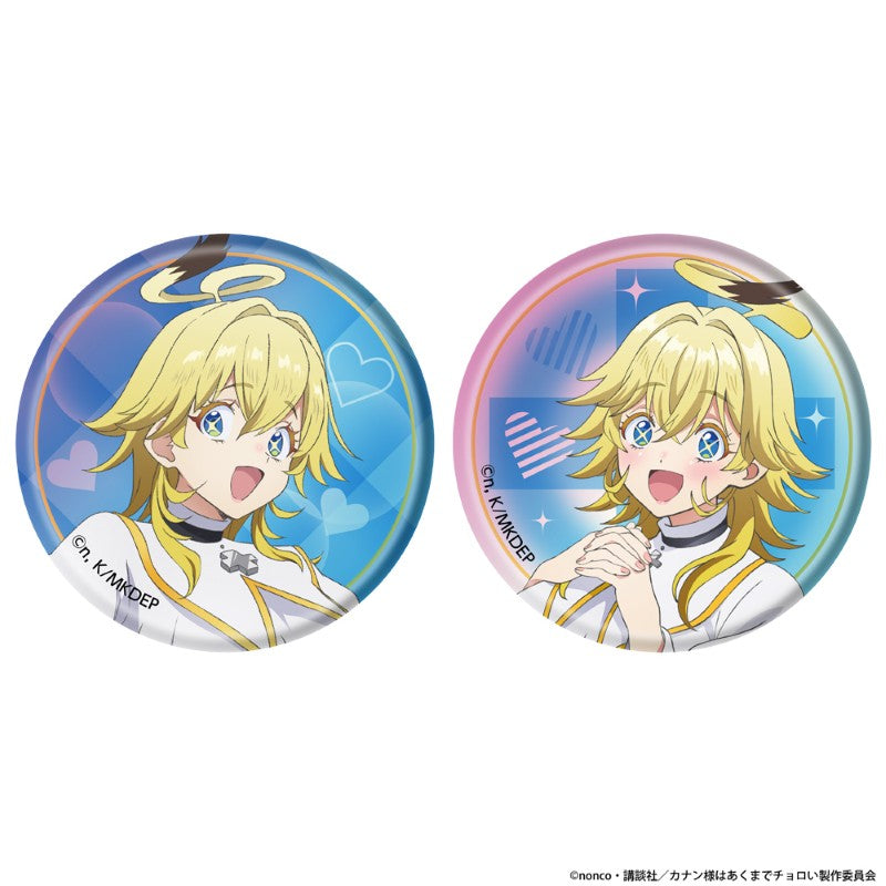(Goods - Badge) Mistress Kanan Is Devilishly Easy Iridescent Button Badge Set of 2 C [Jeanne]
