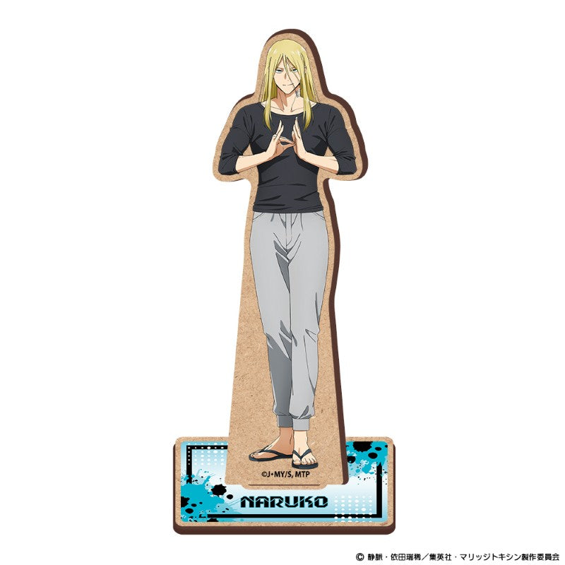 (Goods - Acrylic Stand) Marriagetoxin Wooden Chara Stand Genya Naruko