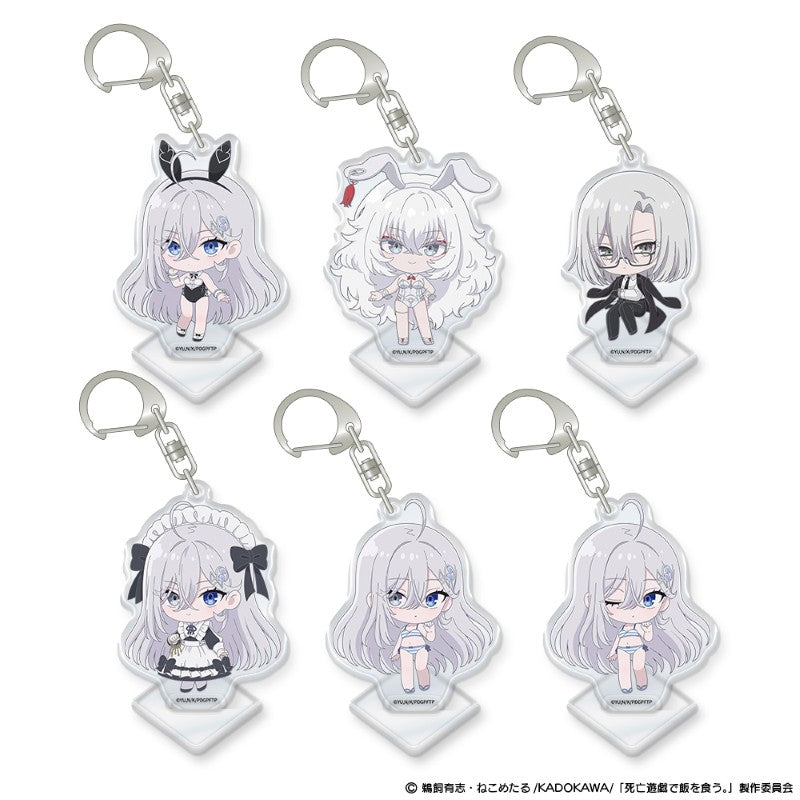 (Goods - Acrylic Stand) Playing Death Games to Put Food on the Table Charm de Stand! Yuki