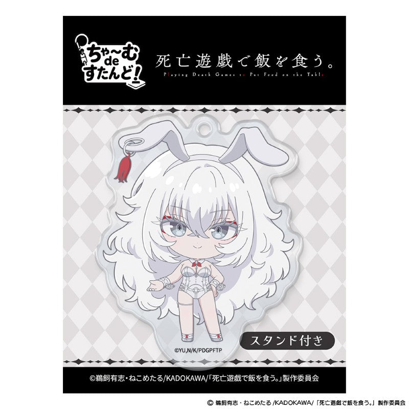 (Goods - Acrylic Stand) Playing Death Games to Put Food on the Table Charm de Stand! Hakushi