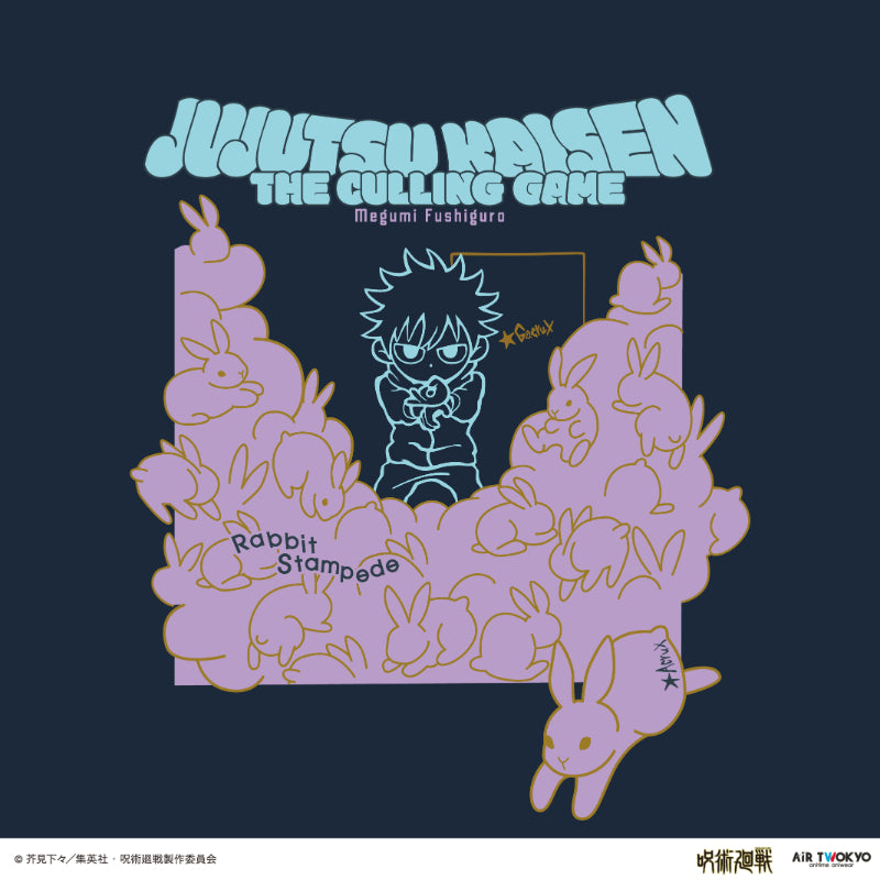 (Goods - Shirt) Jujutsu Kaisen - Culling Game Scene Art T-shirt 4 (Megumi Fushiguro, Kirara Hoshi)