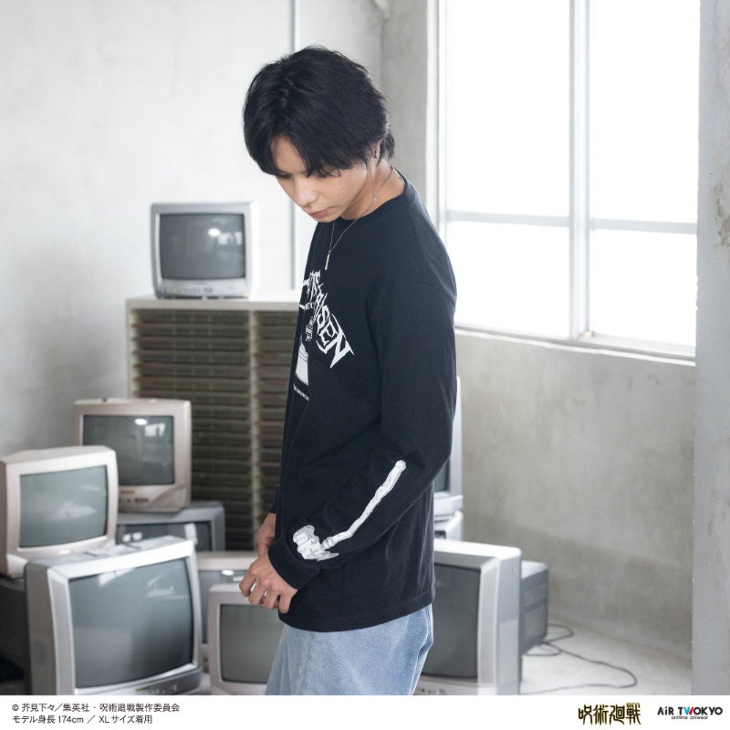 (Goods - Shirt) Jujutsu Kaisen - Culling Game Scene Art Long Sleeve T-shirt 2 (Hiromi Higuruma)