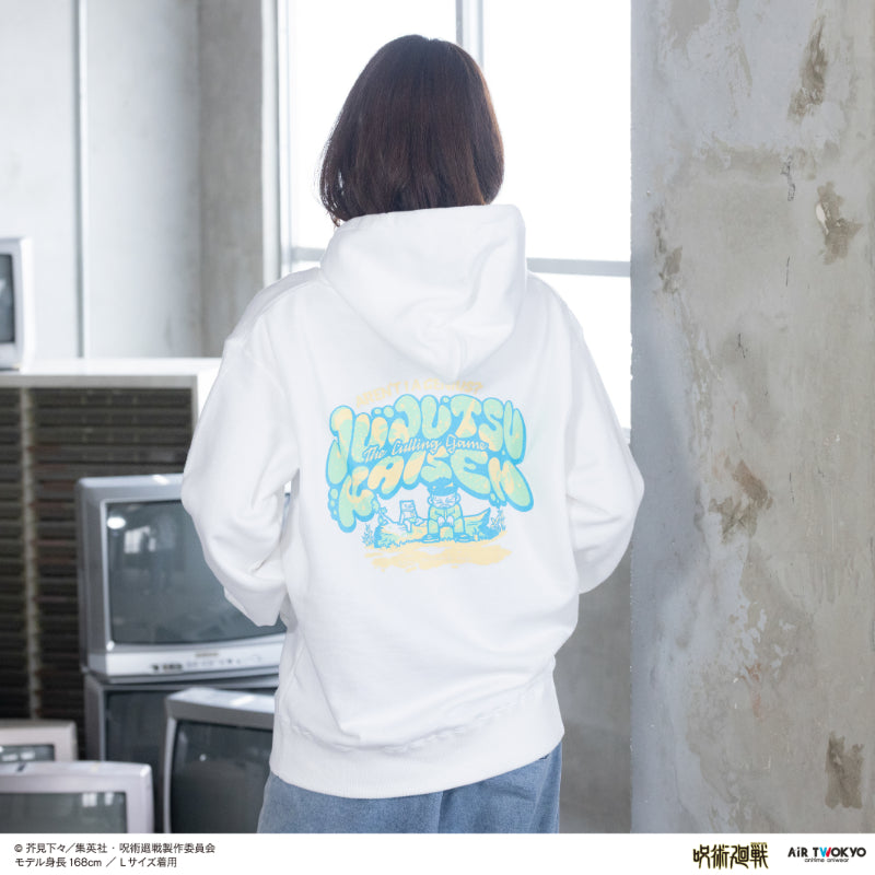 (Goods - Outerwear) Jujutsu Kaisen - Culling Game Scene Art Hoodie 2 (Masamichi Yaga, Takeru)