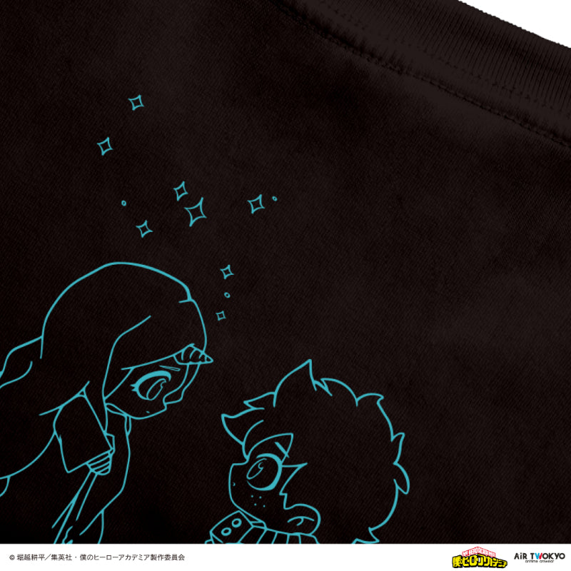 (Goods - Shirt) My Hero Academia Season 4 Scene Art T-shirt 3 (Izuku Midoriya & Eri)